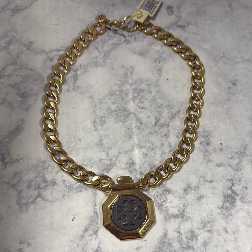 Tory Burch Gold Chain Necklace